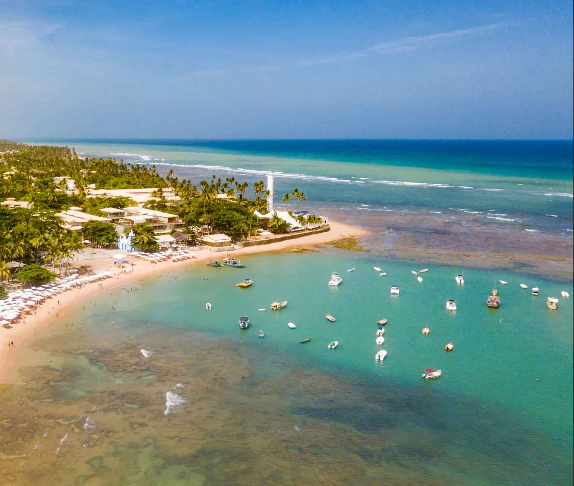 Costa y Playa en Salvador Bahía Brasil