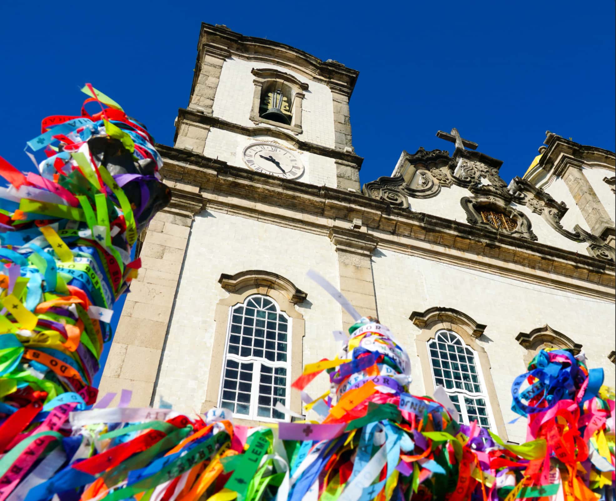 Iglesia en Salvador Bahia durante un festival